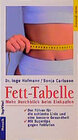 Buchcover Fett-Tabelle