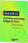 Buchcover WAHRIG Zeichensetzung klipp & klar