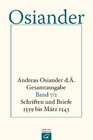 Buchcover Gesamtausgabe / Schriften und Briefe 1539 bis März 1543
