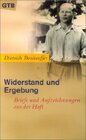 Buchcover Widerstand und Ergebung