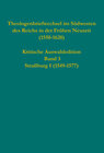 Buchcover Theologenbriefwechsel im Südwesten des Reichs in der Frühen Neuzeit (1550-1620)