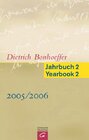 Buchcover Dietrich Bonhoeffer Jahrbuch 2 /Dietrich Bonhoeffer Yearbook 2