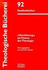 Buchcover "Versöhnung" als Thema der Theologie