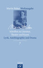 Buchcover Martin Buber-Werkausgabe (MBW) / Schriften zu Literatur, Theater und Kunst