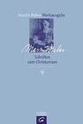 Buchcover Martin Buber-Werkausgabe (MBW) / Schriften zum Christentum