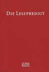 Buchcover Die Lesepredigt. Eine Handreichung. Loseblattausgabe. (Ed. Chr. Kaiser) / Die Lesepredigt Ringordner