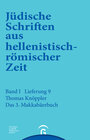 Buchcover Jüdische Schriften aus hellenistisch-römischer Zeit, Bd 1: Historische... / 3. Makkabäerbuch