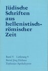 Buchcover Jüdische Schriften aus hellenistisch-römischer Zeit, Bd 5: Apokalypsen / Zephanjas Apokalypsen