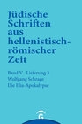 Buchcover Jüdische Schriften aus hellenistisch-römischer Zeit, Bd 5: Apokalypsen / Die Elia-Apokalypse