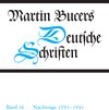 Buchcover Deutsche Schriften / Nachträge 1531-1541