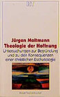 Buchcover Theologie der Hoffnung