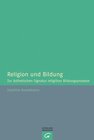 Buchcover Religion und Bildung