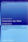 Buchcover Textwelten der Bibel entdecken