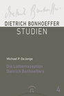 Buchcover Die Lutherrezeption Dietrich Bonhoeffers