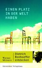 Buchcover Einen Platz in der Welt haben