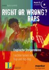 Buchcover Right or Wrong? Raps. Englische Stolpersteine - Audio-CD mit Begleitheft