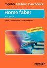 Buchcover Max Frisch: Homo faber