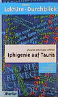 Buchcover Johann Wolfgang Goethe: Iphigenie auf Tauris