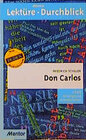 Buchcover Friedrich Schiller: Don Carlos