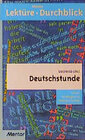 Buchcover Siegfried Lenz: Deutschstunde
