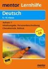 Buchcover mentor Lernhilfe: Deutsch  8.-10. Klasse