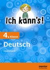 Buchcover Ich kann's! 4. Klasse Deutsch: Grammatik