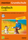 Buchcover mentor Grundschule: Englisch  1. Lernjahr - Buch mit Audio-CD