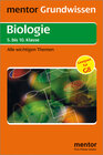 Buchcover mentor Grundwissen: Biologie bis zur 10. Klasse