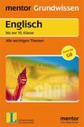 Buchcover mentor Grundwissen: Englisch bis zur 10. Klasse