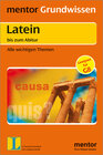 Buchcover mentor Grundwissen: Latein bis zum Abitur