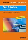 Buchcover Friedrich Schiller: Die Räuber - Buch mit mp3-Download