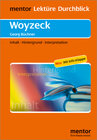 Buchcover Georg Büchner: Woyzeck - Buch mit Info-Klappe