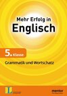 Buchcover Mehr Erfolg in Englisch, 5. Klasse: Grammatik und Wortschatz