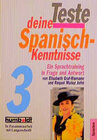 Buchcover Teste deine Spanisch-Kenntnisse III