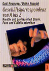 Buchcover Geschäftskorrespondenz von A - Z