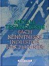 Buchcover Metall-Technologie. Fachkenntnisse Industriemechaniker