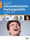 Buchcover Arbeitsheft mit eingetragenen Lösungen Zahnmedizinische Fachangestellte