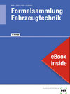 Buchcover eBook inside: Buch und eBook Formelsammlung Fahrzeugtechnik