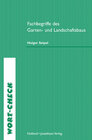 Buchcover eBook inside: Buch und eBook Fachbegriffe des Garten- und Landschaftsbaus