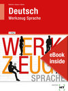 Buchcover eBook inside: Buch und eBook Deutsch - Werkzeug Sprache