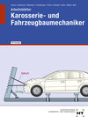 Buchcover Arbeitsblätter mit eingetragenen Lösungen Karosserie- und Fahrzeugbaumechaniker