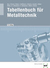 Buchcover eBook inside: Buch und eBook Tabellenbuch für Metalltechnik