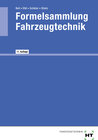 Buchcover Formelsammlung Fahrzeugtechnik