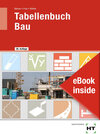 Buchcover eBook inside: Buch und eBook Tabellenbuch Bau