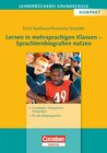 Buchcover Lehrerbücherei Grundschule / Lernen in mehrsprachigen Klassen - Sprachlernbiografien nutzen