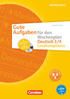Buchcover Gute Aufgaben für den Wochenplan - Deutsch