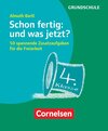 Buchcover Freiarbeitsmaterial für die Grundschule - Allgemein - Klasse 4