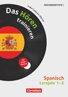 Buchcover Das Hören trainieren - Hörkompetenz in den Fremdsprachen Sekundarstufe I/II - Spanisch - Lernjahr 1/2