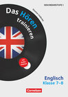 Buchcover Das Hören trainieren - Hörkompetenz in den Fremdsprachen Sekundarstufe I/II - Englisch - Klasse 7-8