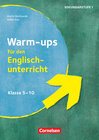 Buchcover Warm-ups - Aufwärmübungen Fremdsprachen - Englisch - Klasse 5-10